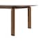 Armen Living Treviso Mid-Century Extension Dining Table in Walnut Finish and Top LCTVDIWA - alternate 6